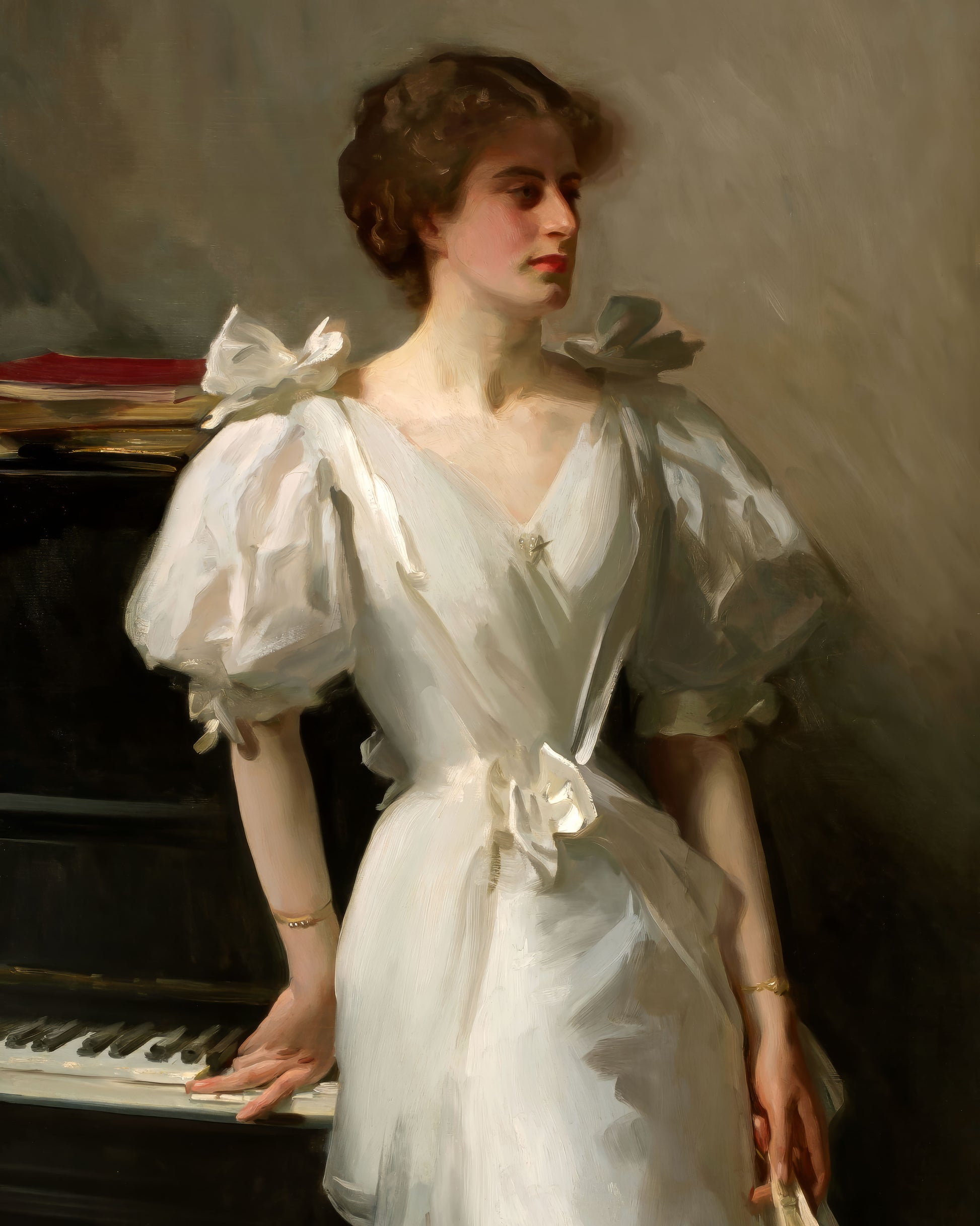 Art print of Catherine Vlasto by John Singer Sargent, 1897
