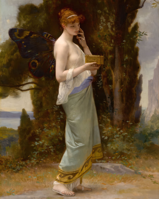 Art print of Psyche by Alexandre Cabanel, 1881