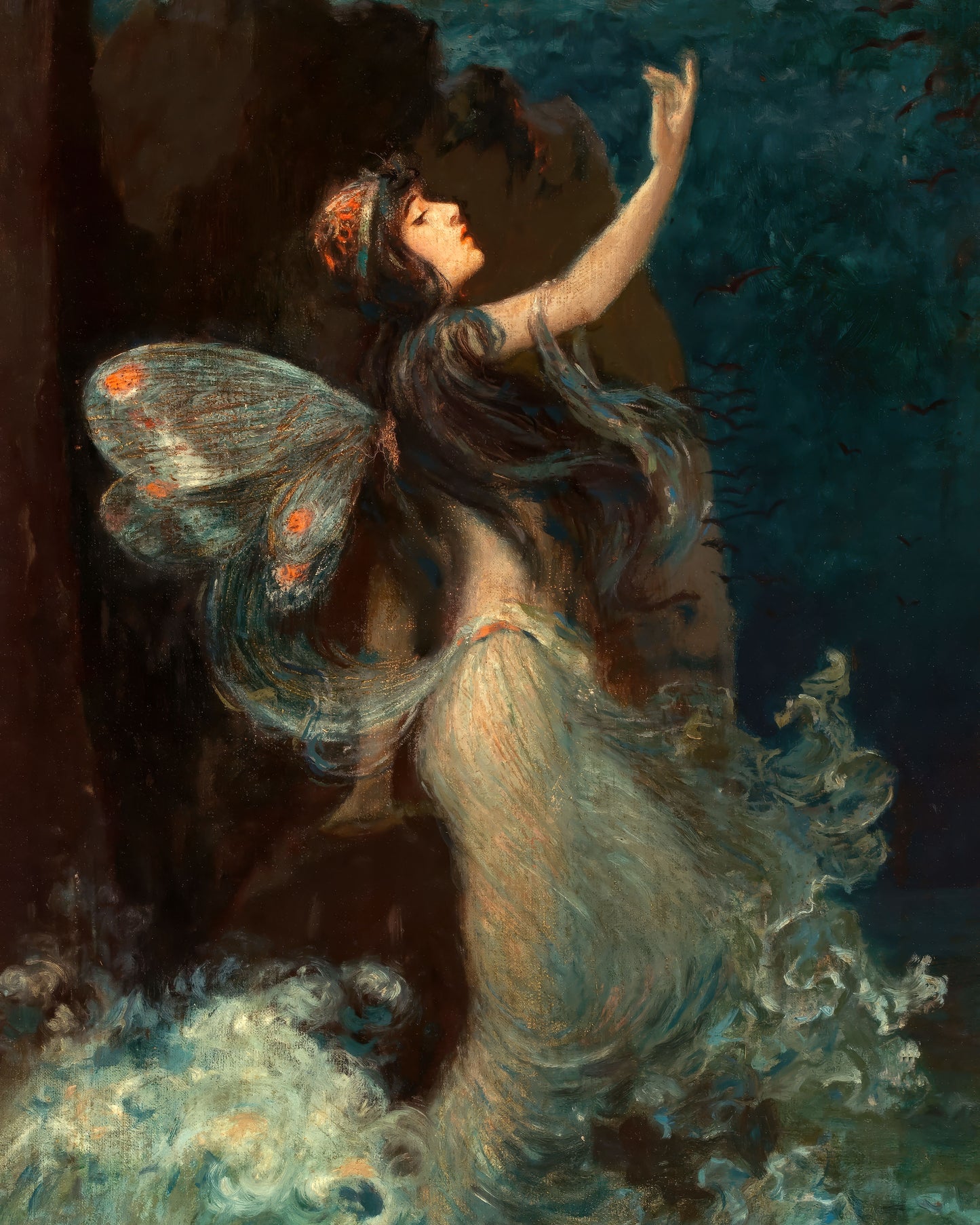 Art print of Water Nymph by Paul Swan, 1907