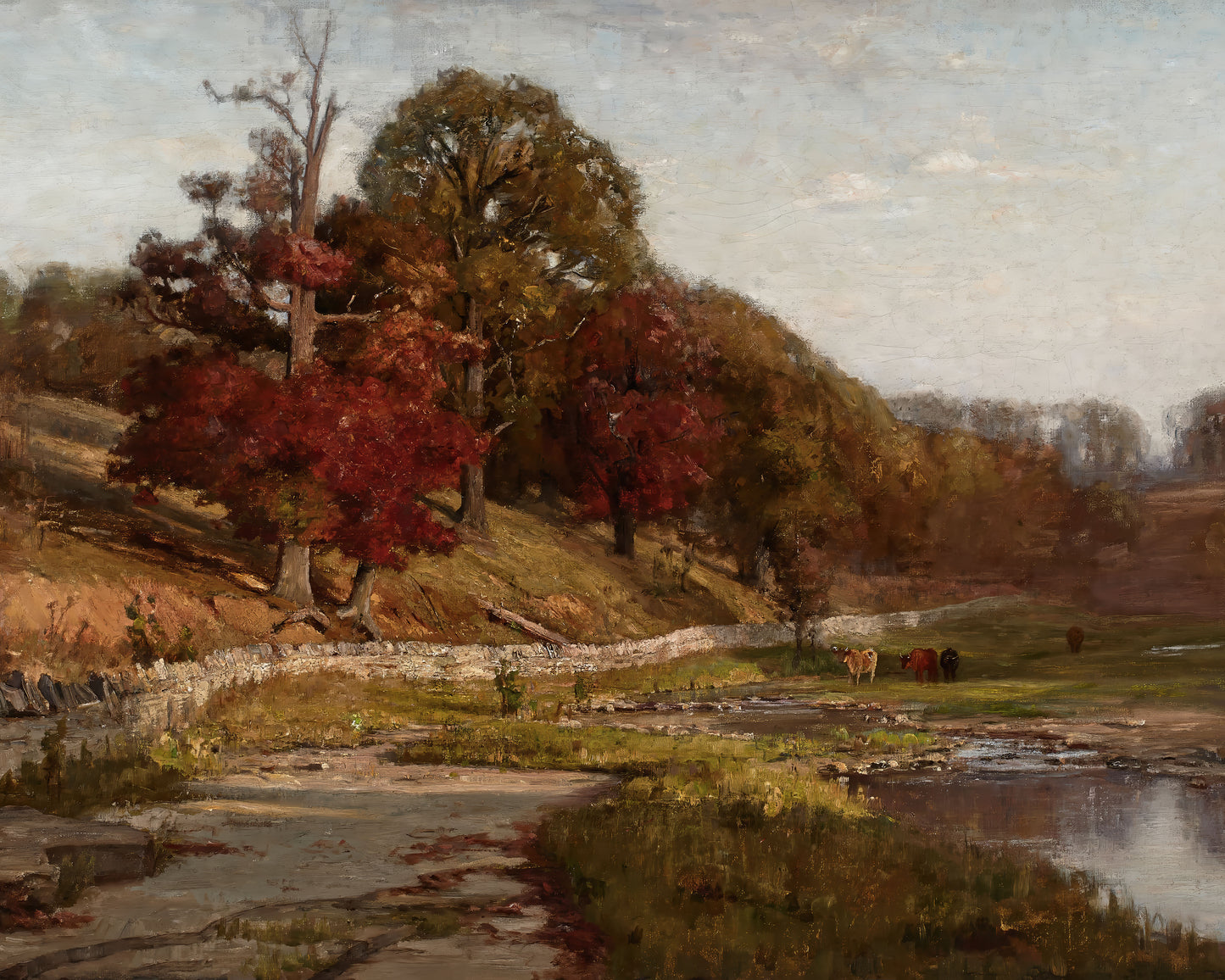 Art print of Oaks of Vernon by Theodore Clement Steel, 1887