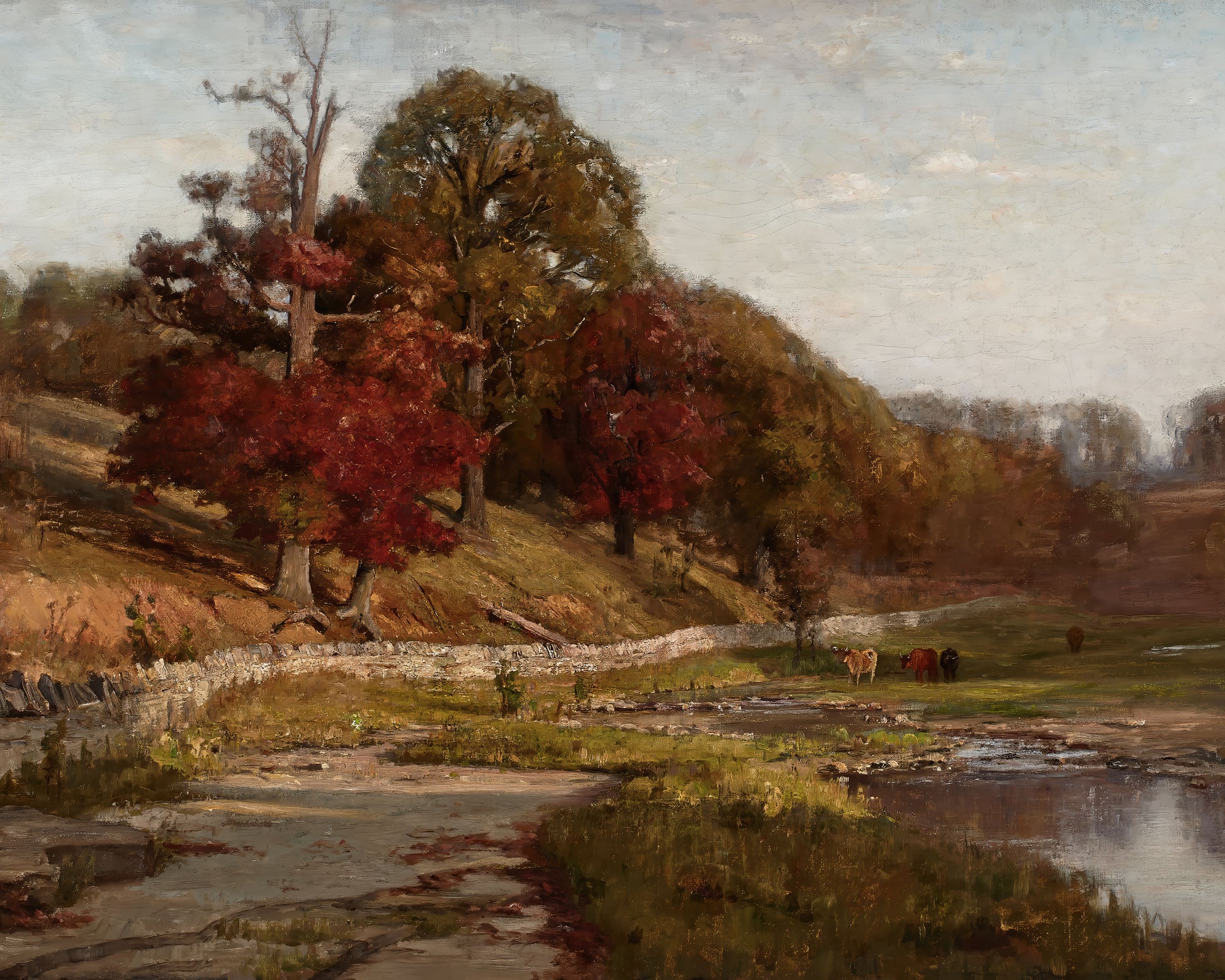 Art print of Oaks of Vernon by Theodore Clement Steel, 1887