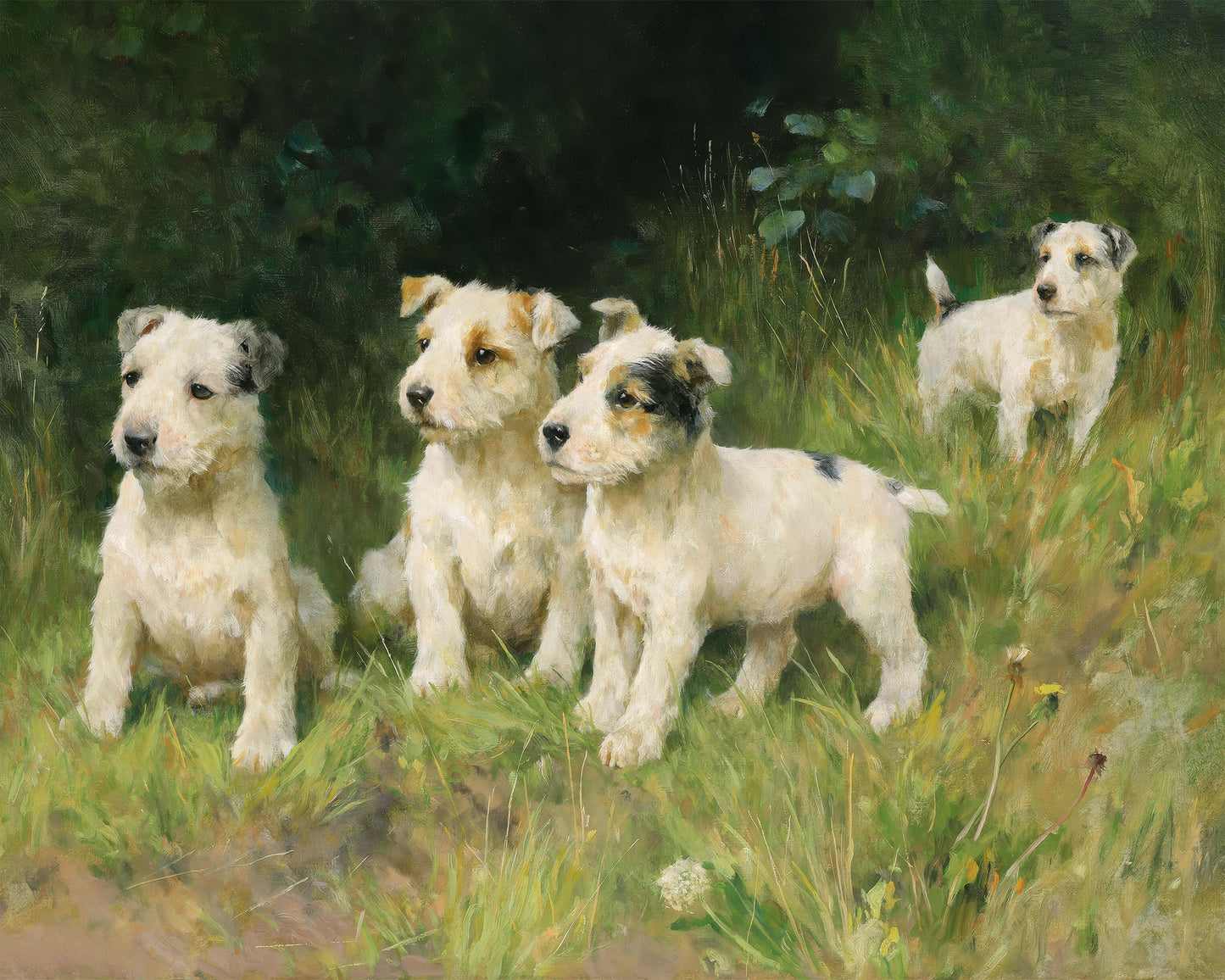 Art print of The Rising Generation by Arthur Wardle, 1864-1949