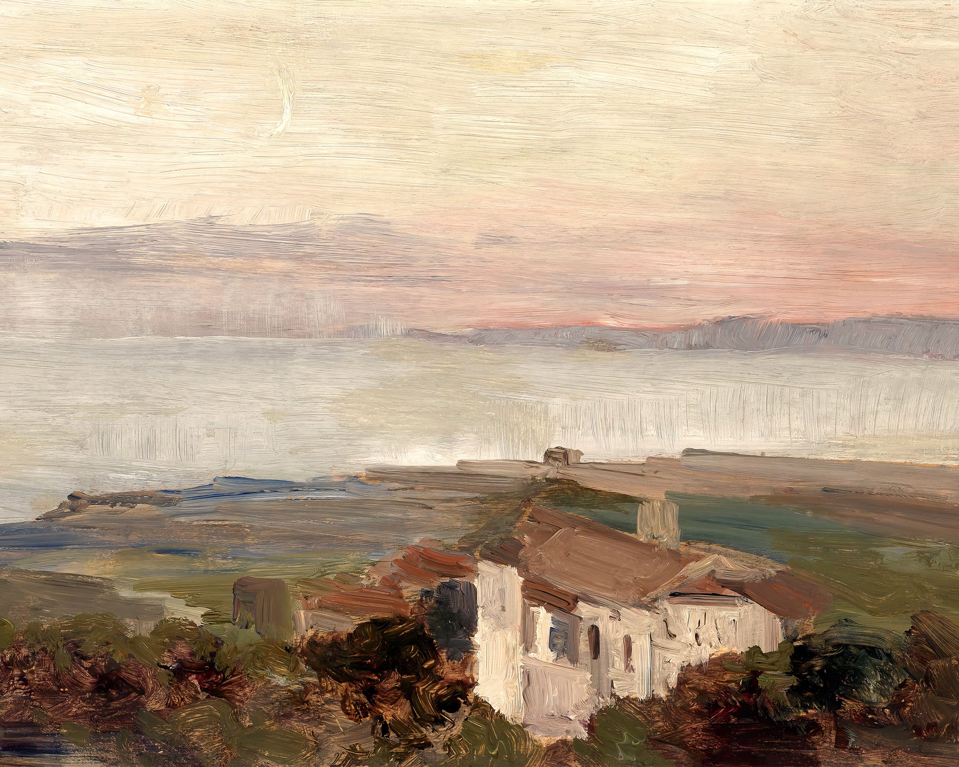 Art print of Tower of Greece by Marie Egner, c. 1898