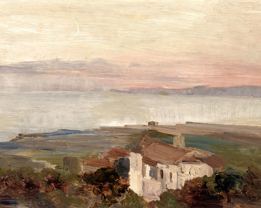 Art print of Tower of Greece by Marie Egner, c. 1898