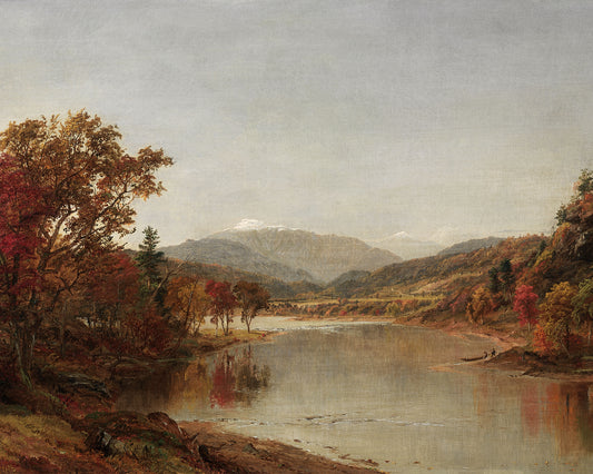 Art print of Mount Washington, New Hampshire by Jasper Francis Cropsey, 1870