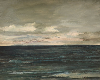 Art print of Lesson Study on Jersey Coast, 1881 by John La Farge, 1881