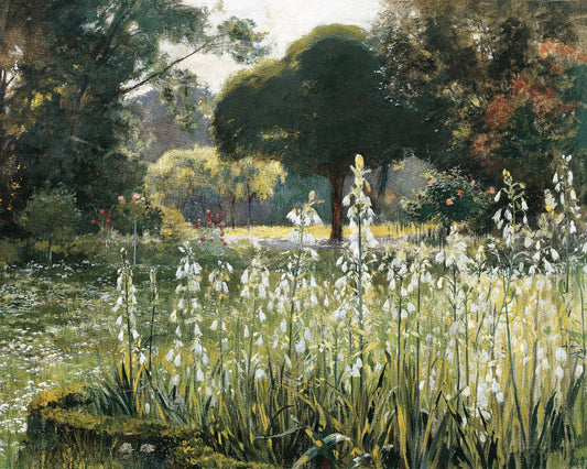 Art print of Summer Hyacinths, Galtonia) by Hugo Charlemont, c. 1901