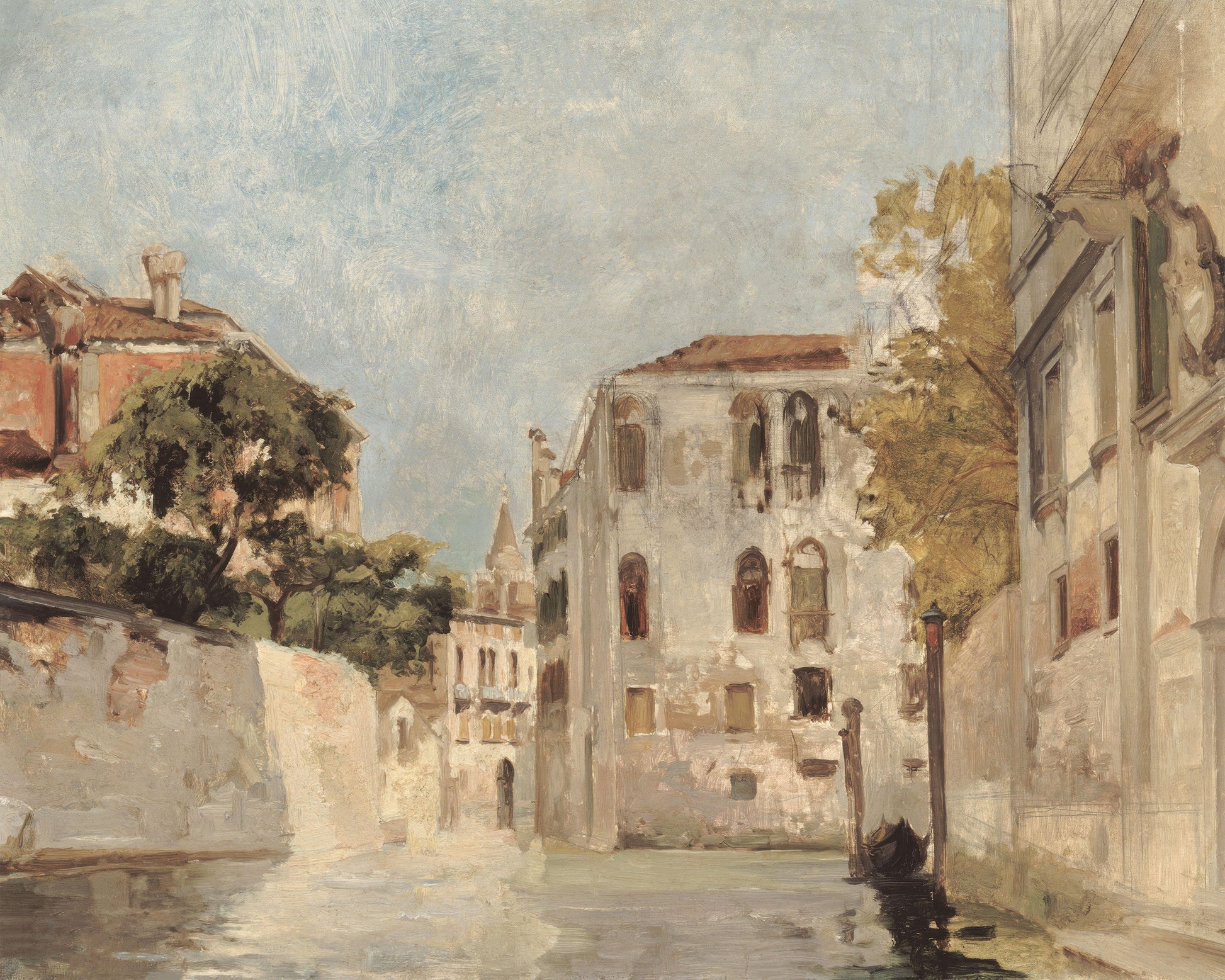 Art print of View of Venice by Arnold Scheffer, 1873