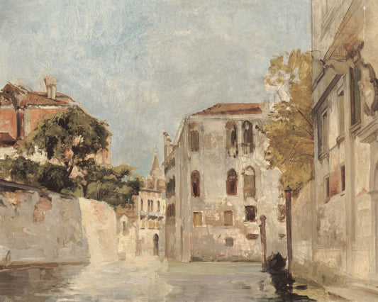 Art print of View of Venice by Arnold Scheffer, 1873