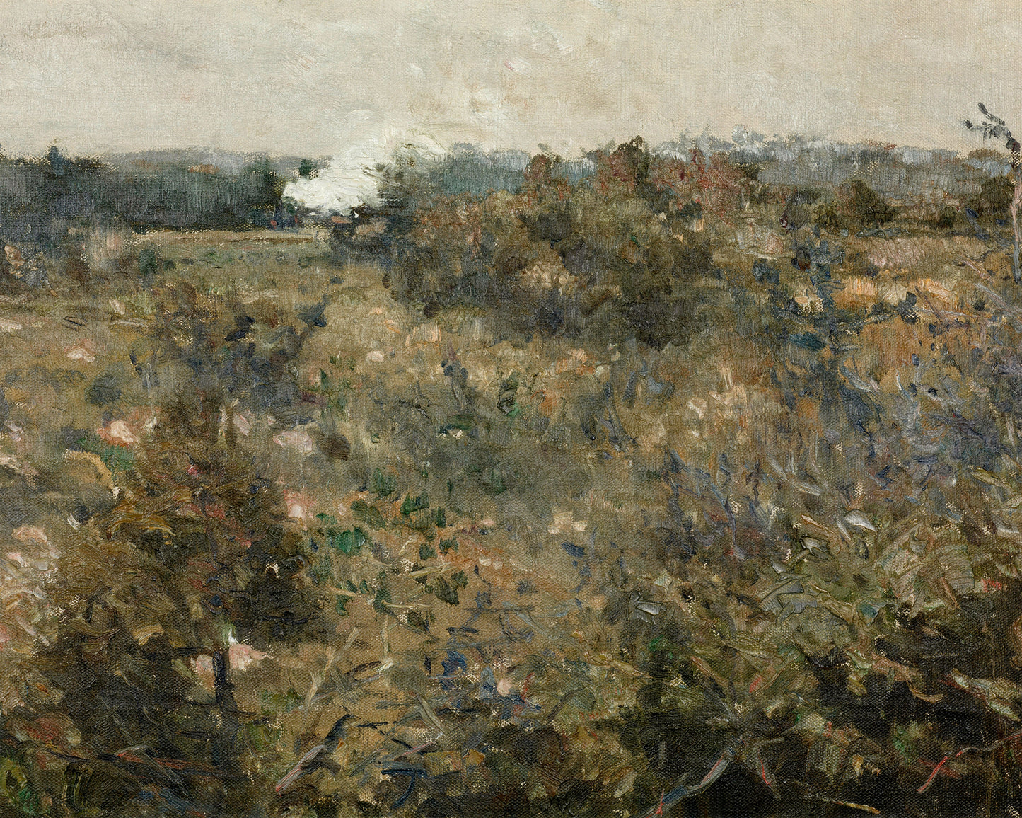 Art print of Landscape från Grez-sur-Loing by Karl Nordstrom, c. late 19th century