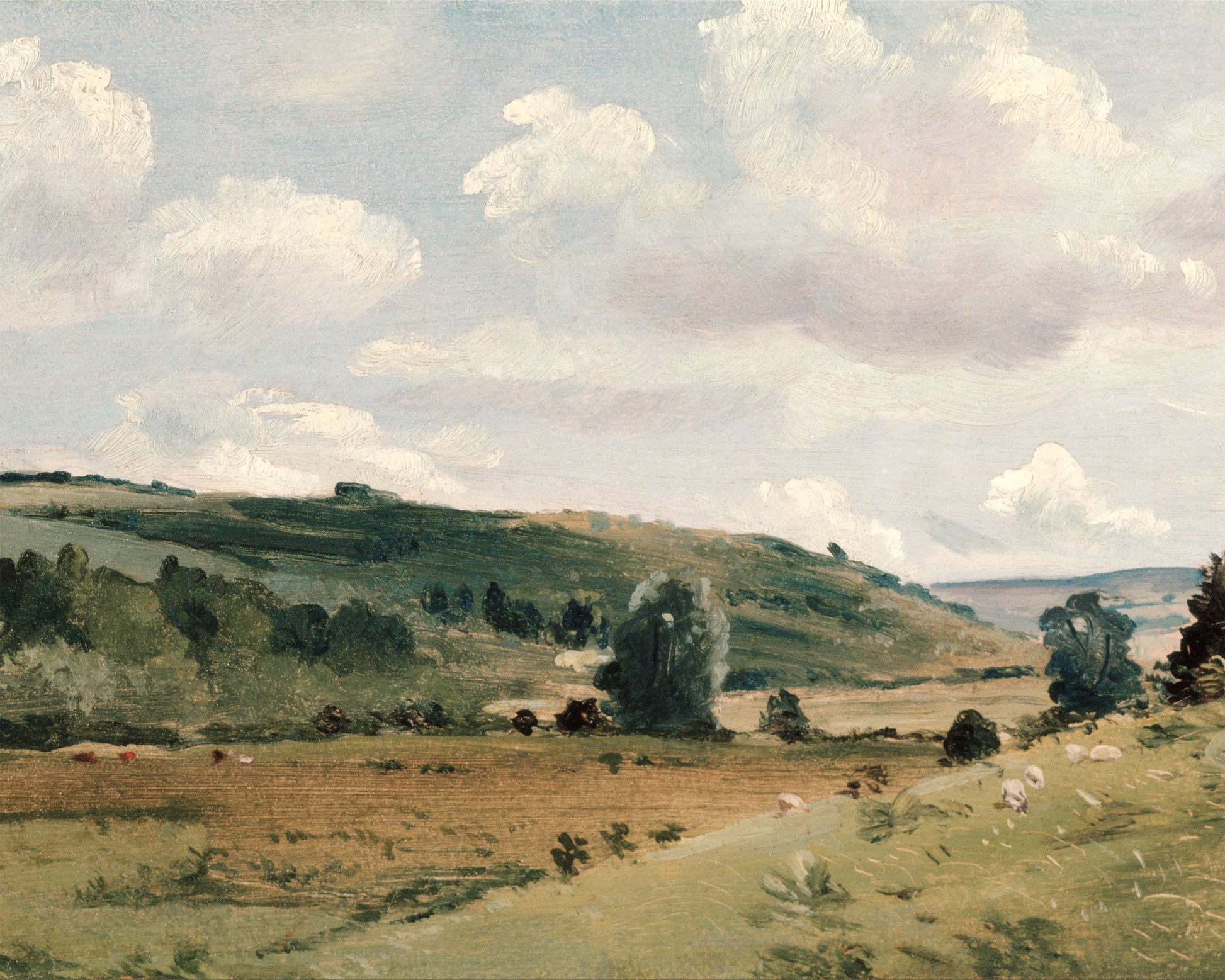 Art print of Landscape by Lionel Constable, c. 1849-1855