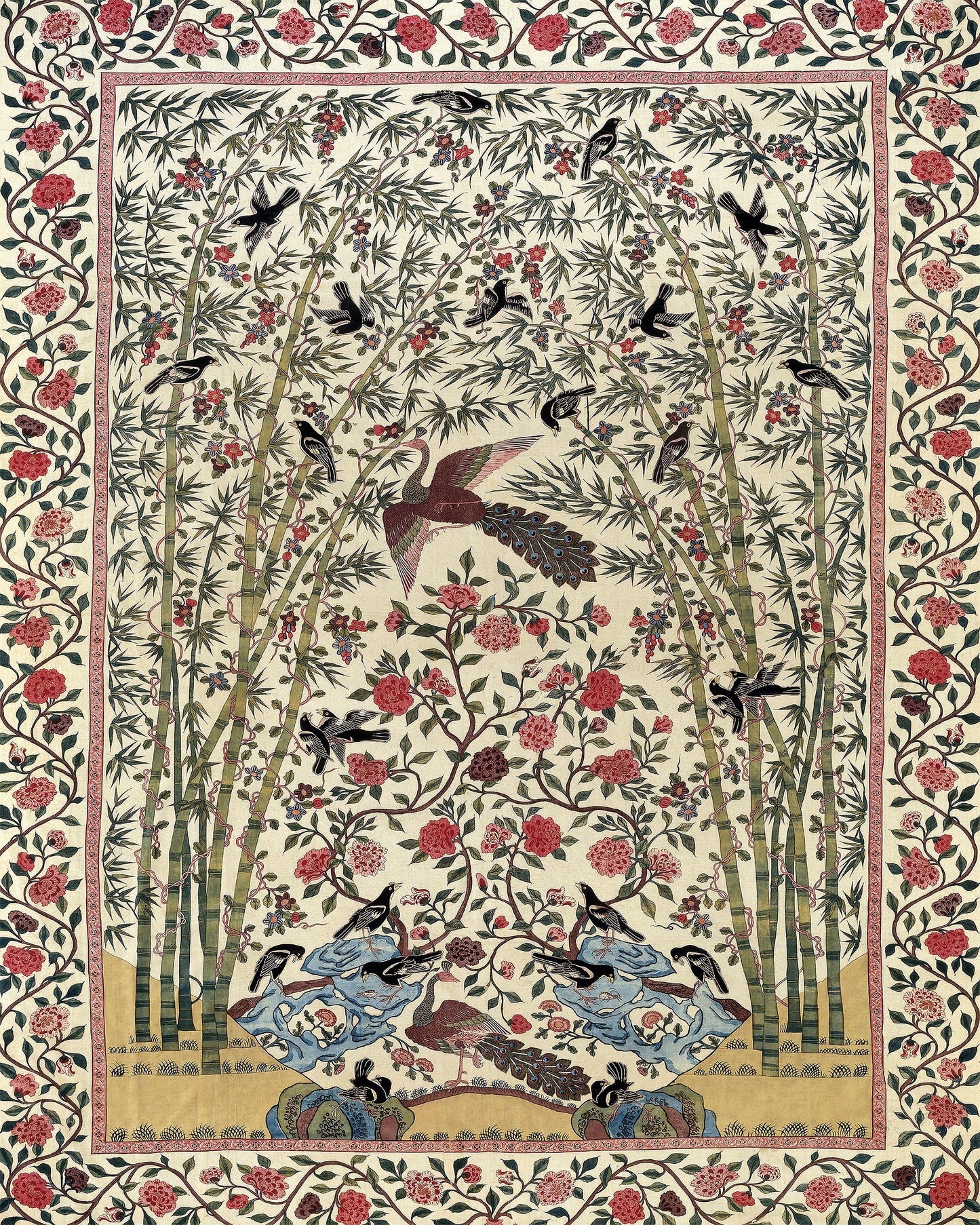 Art print of Indian Palampore by unknown artist, c. 1750-1775