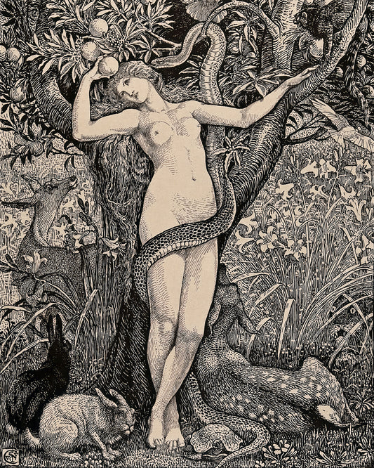 Art print of Eve by Walter Crane, 1899