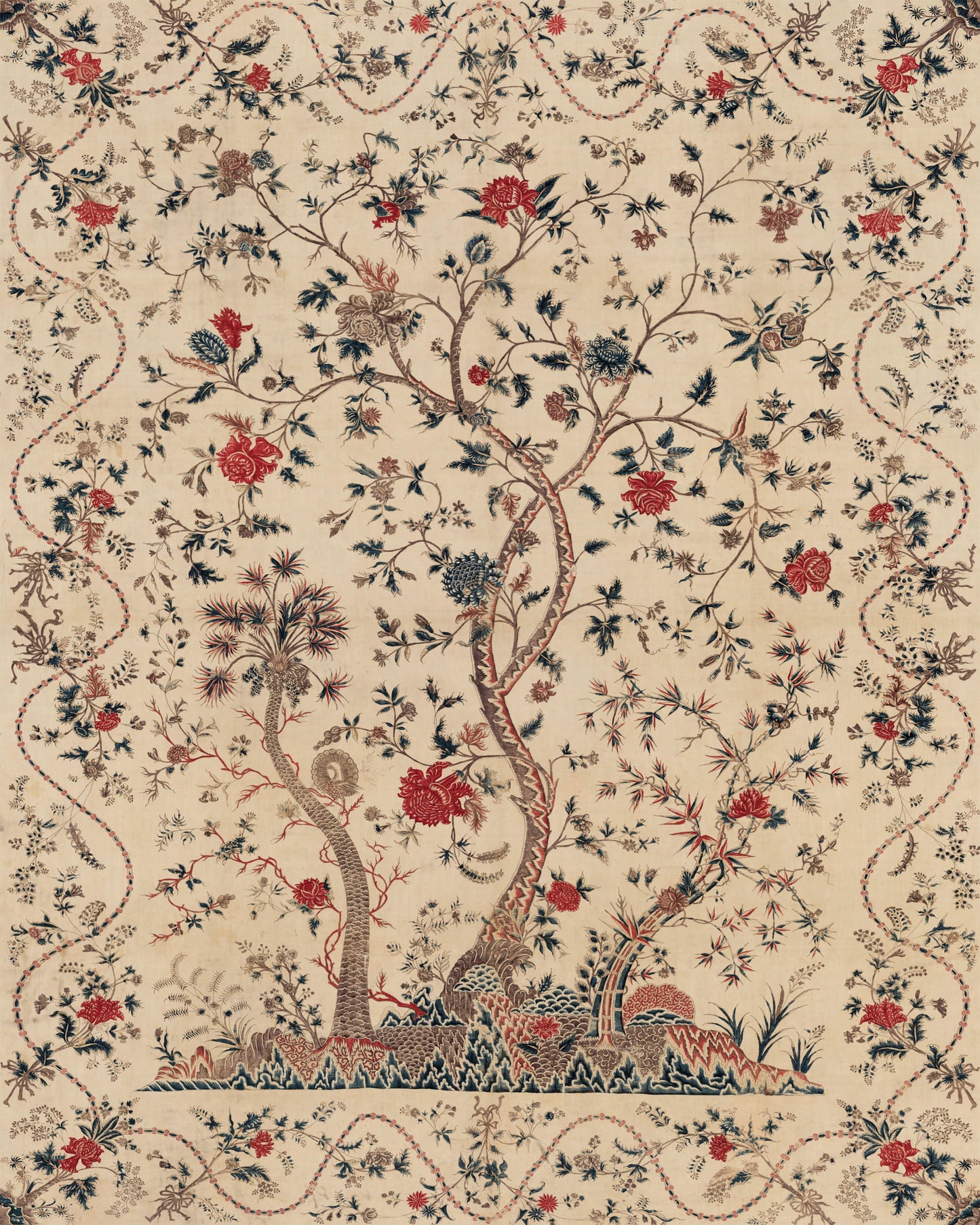 Art print of Indian Palampore by unknown artist, 18th century