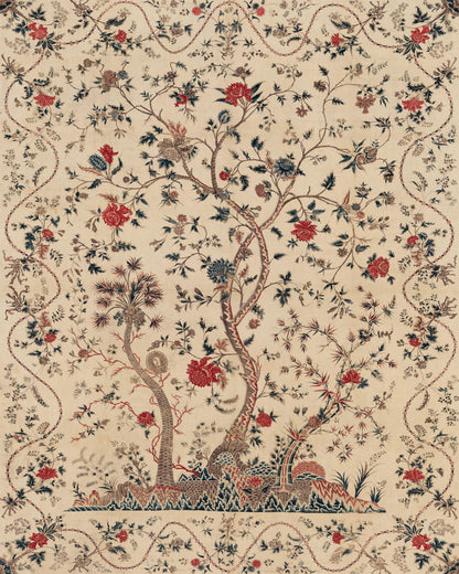 Art print of Indian Palampore by unknown artist, 18th century