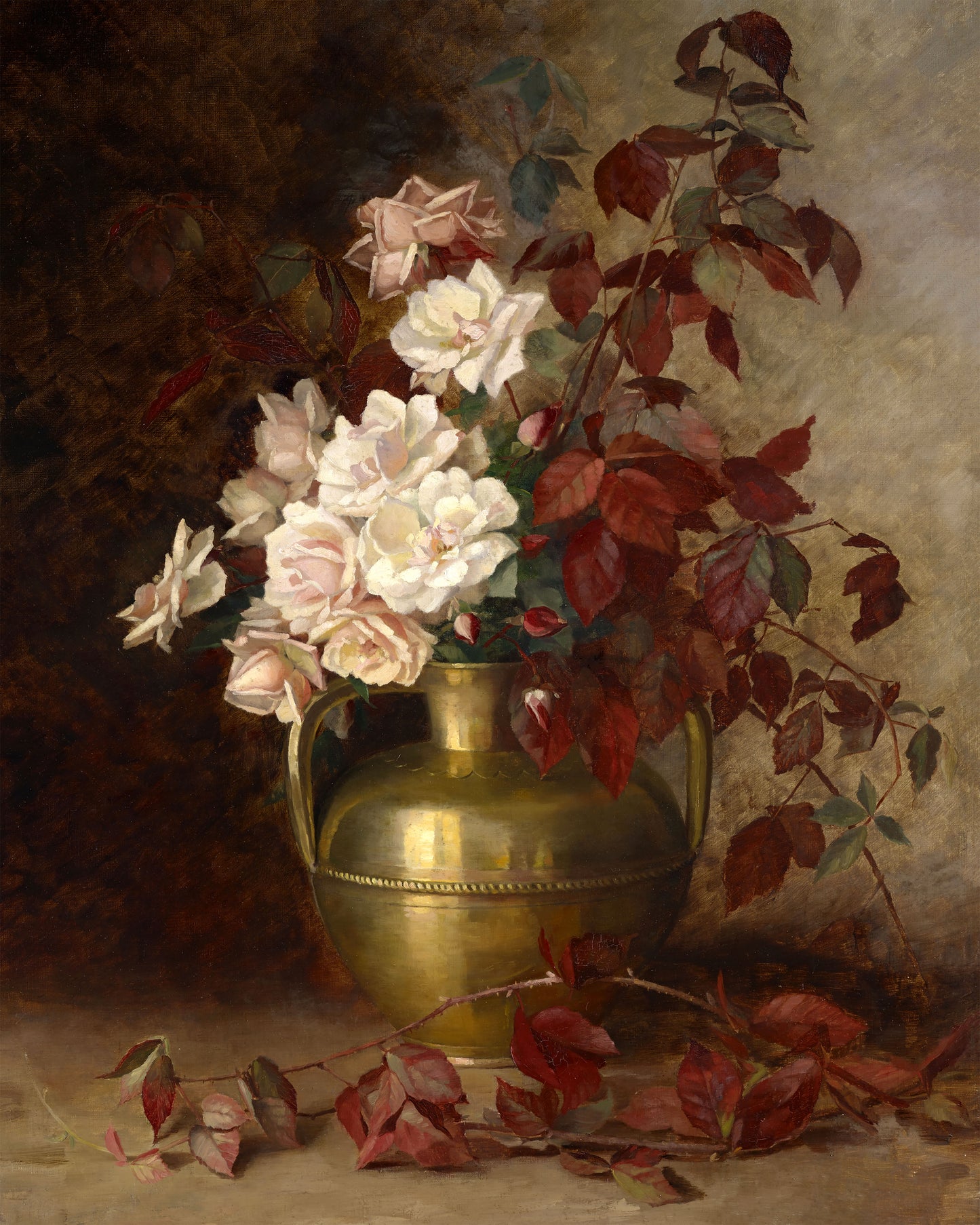 Art print of Rose Bouquet by Marguerite Josesph, c. late 19th century