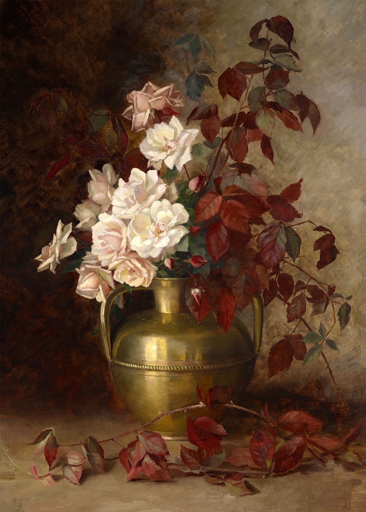 Free Welcome Print: Rose Bouquet by Marguerite Joseph