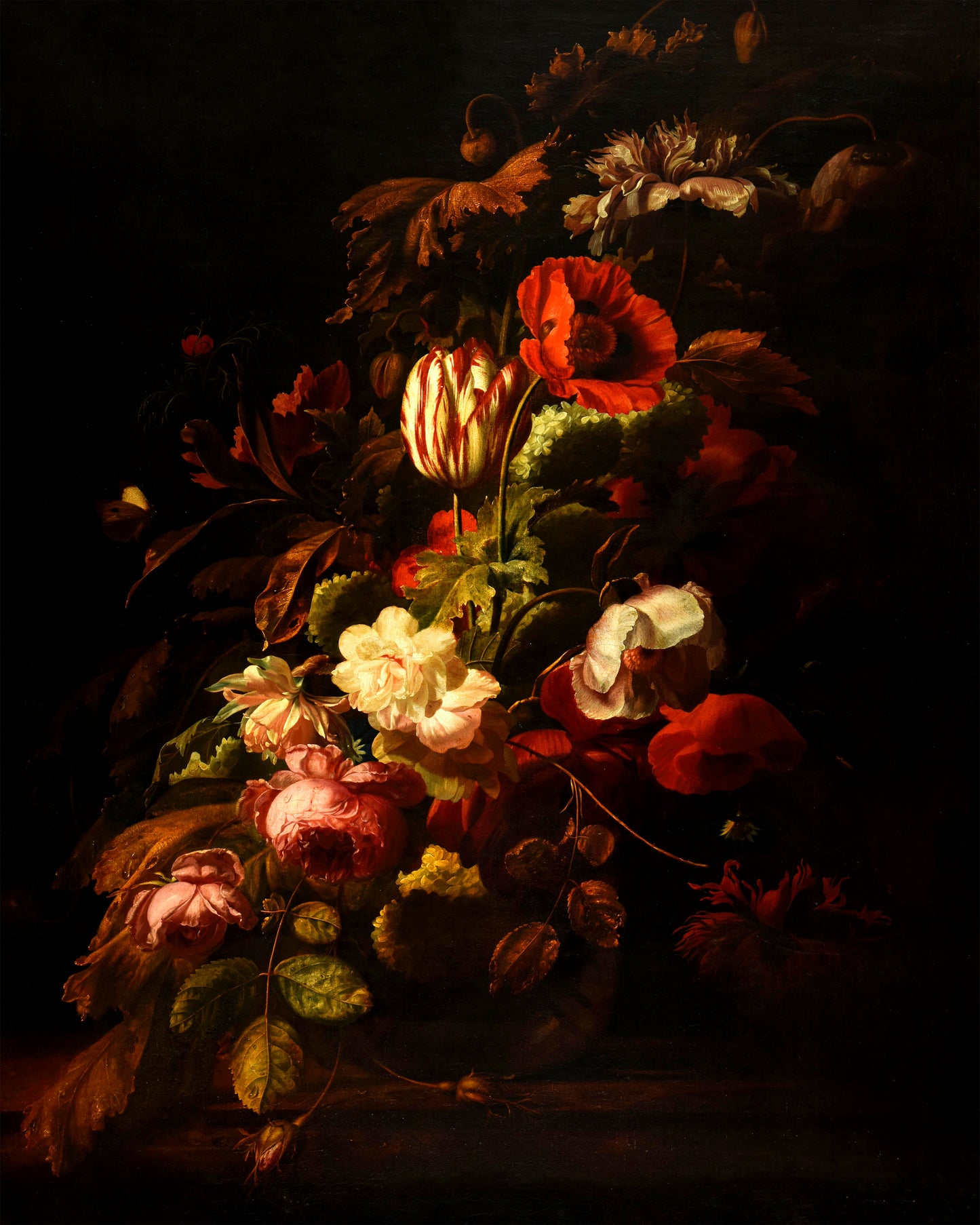 Art print of Bouquet de Fleurs by Simon Pietersz, 1665