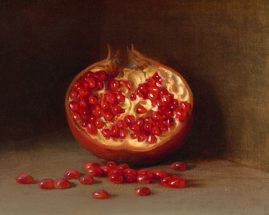 Art print of A Pomegranate, Siena by George Henry Hall, 1885