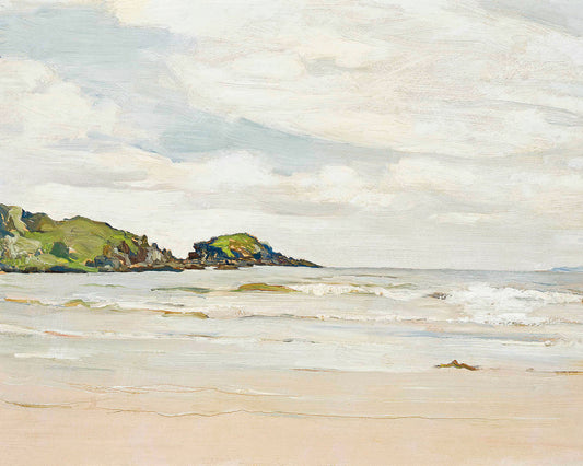 Art print of Islay Beach, Inner Hebrides, Scotland by David Forrester Wilson, 1900