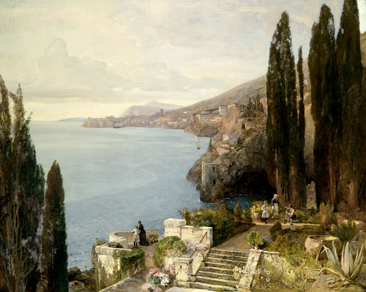 Art print of View of Ragusa by Emil Jakob Schindler, 1890