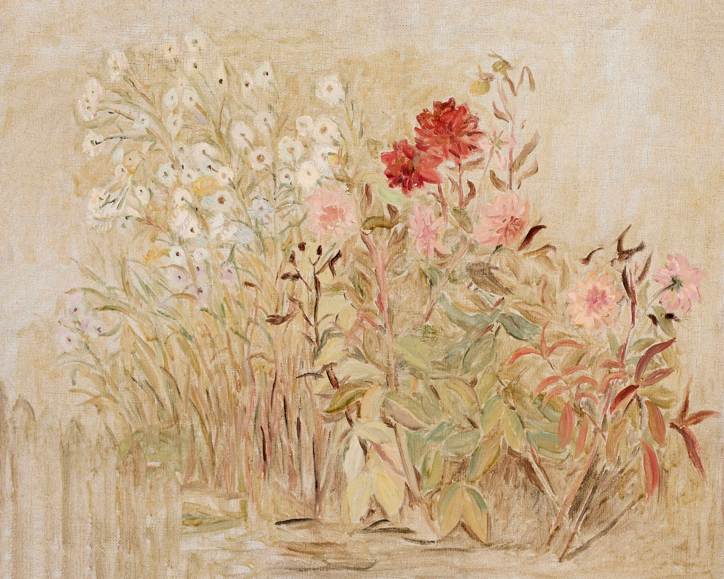 Art print of Small Garden by Tadeusz Makoski, 1922