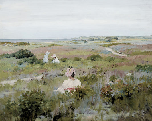 Art print of Landscape: Shinnecock, Long Island by William Merritt Chase, c. 1896