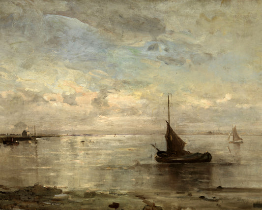 Art print of Seascape by Louis Arton, 19th century