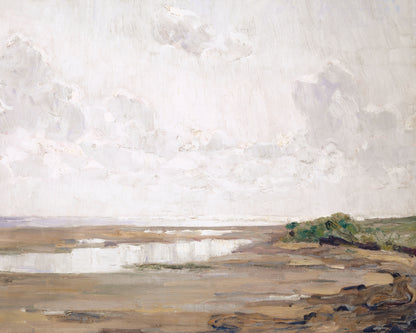 Art print of Wadden Sea by Wilhelm Ludwig Lehmann, 1927