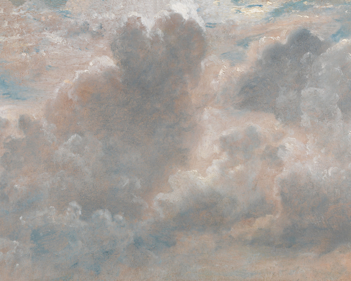 Art print of Cloud Study #5 by John Constable, 19th century