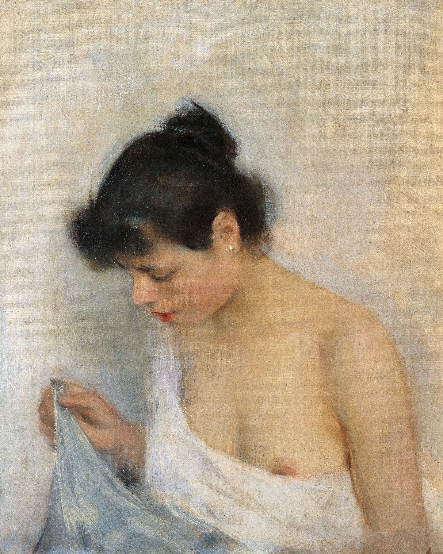 Art print of Study by Ramon Casas, 1893