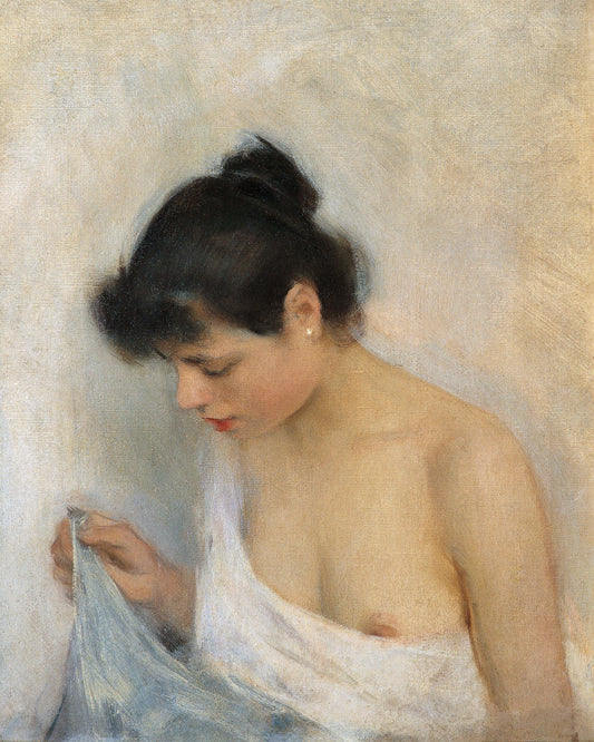 Art print of Study by Ramon Casas, 1893