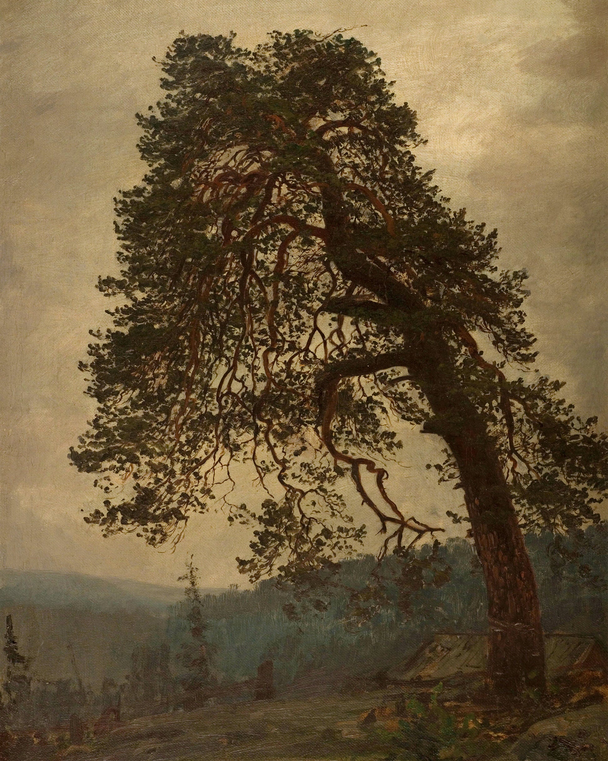 Art print of Gammel gudbrandsdøl by Amaldus Nielsen, 1871