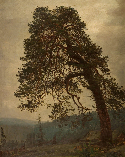 Art print of Gammel gudbrandsdøl by Amaldus Nielsen, 1871