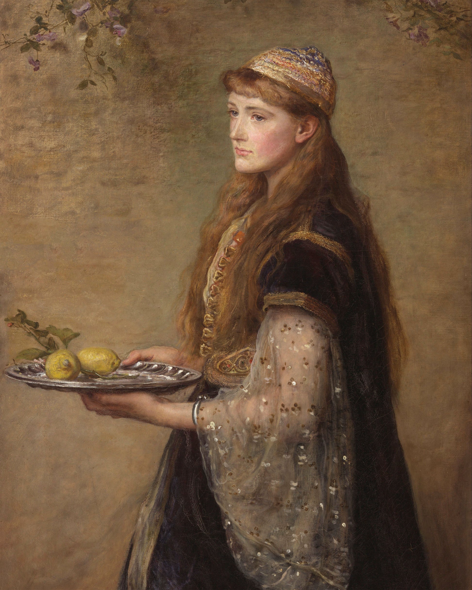 Art print of The Captive by Sir John Everett Millais, 1882