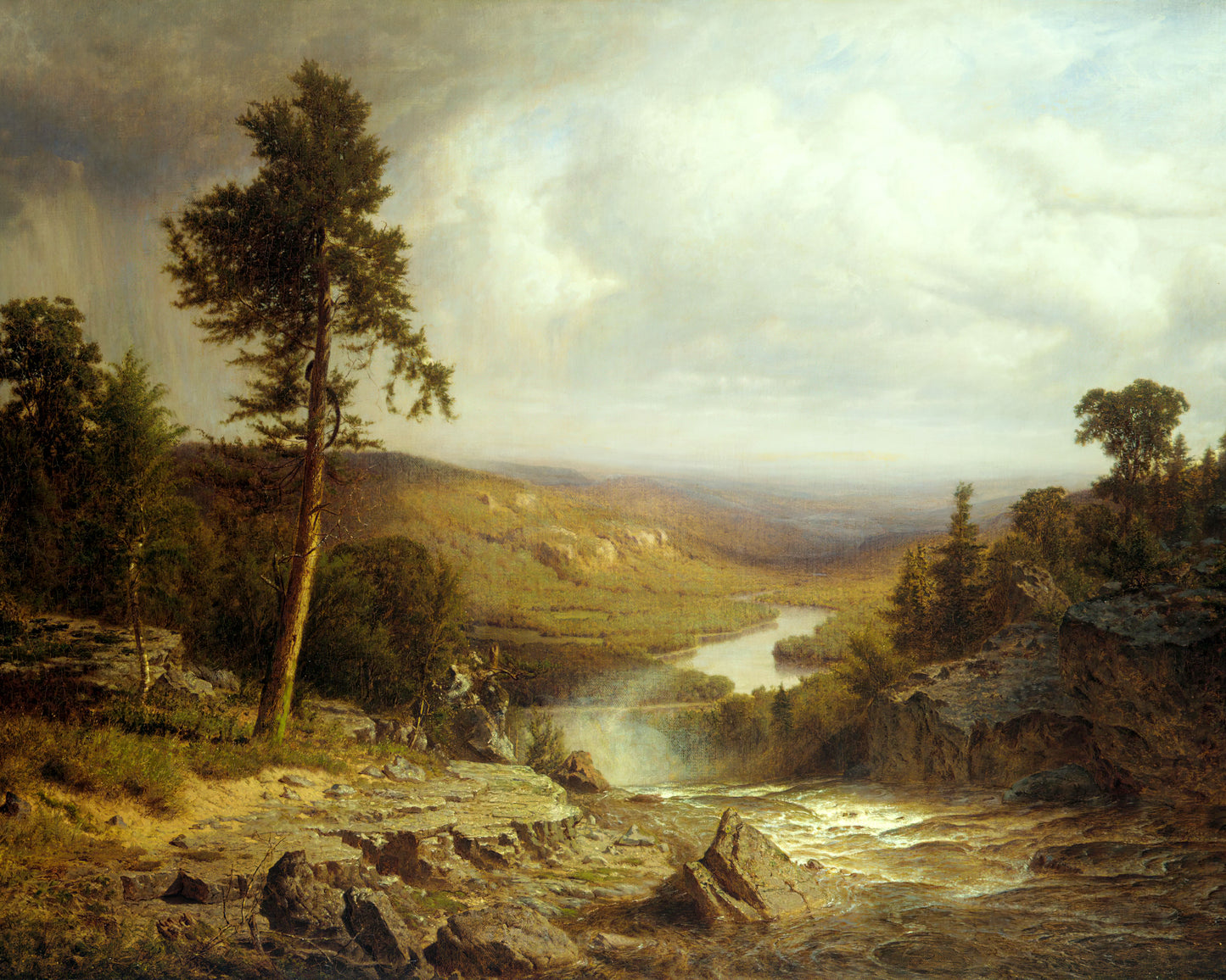 Art print of Tennessee by Alexander Helwig Wyant, 1866