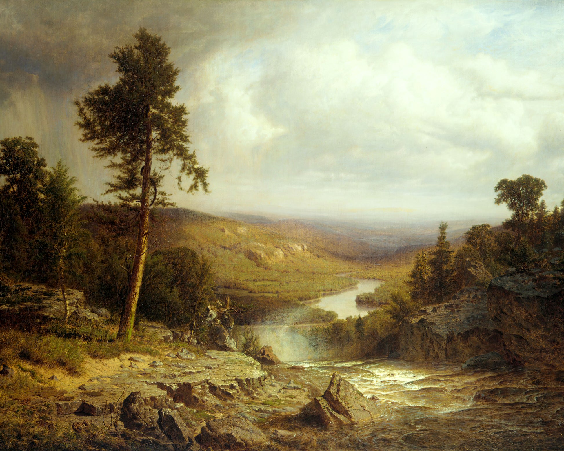 Art print of Tennessee by Alexander Helwig Wyant, 1866