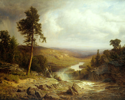 Art print of Tennessee by Alexander Helwig Wyant, 1866