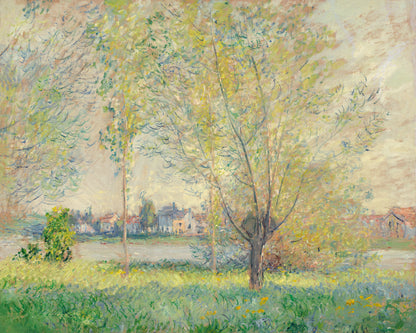 Art print of The Willows by Claude Monet, 1880