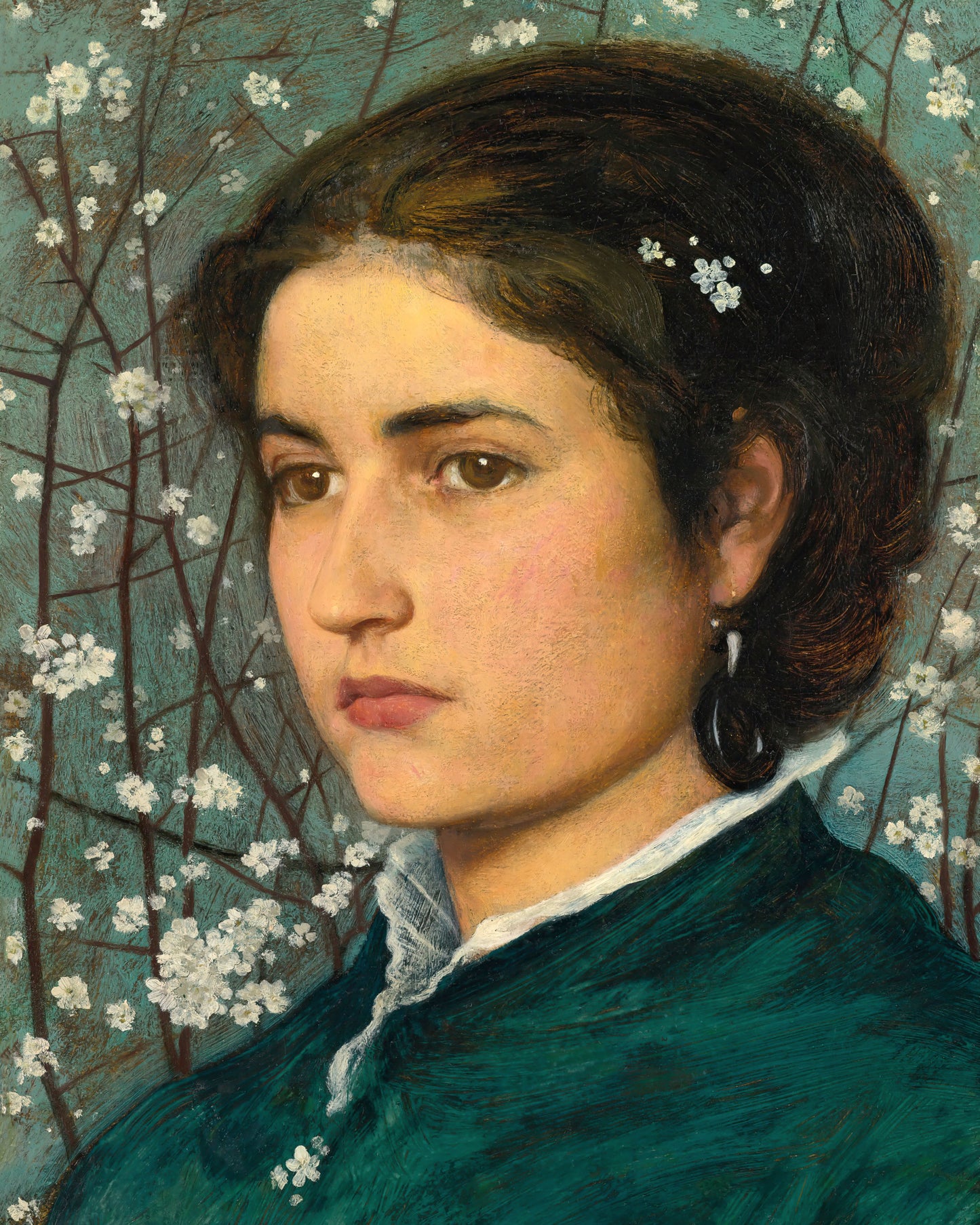 Art print of A Young Beauty by Edward Robert Hughes, 1875