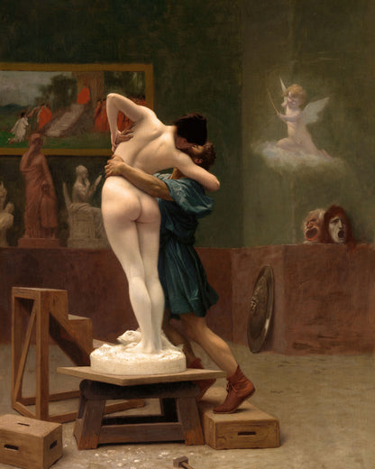 Art print of Pygmalion and Galatea by Jean-Léon Gérôme, c. 1890