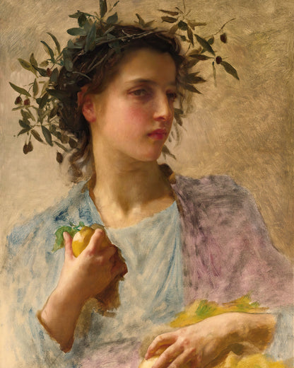 Art print of l’été, Summer) by William Bouguereau, 1880