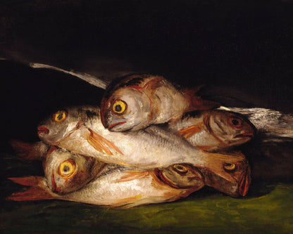 Art print of Still Life with Golden Beam by Francisco de Goya, c. late 1800s/early 1900s