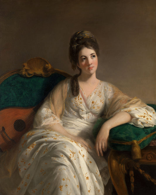 Art print of Eleanora Frances Murray by Tilly Kettle, c. 1768