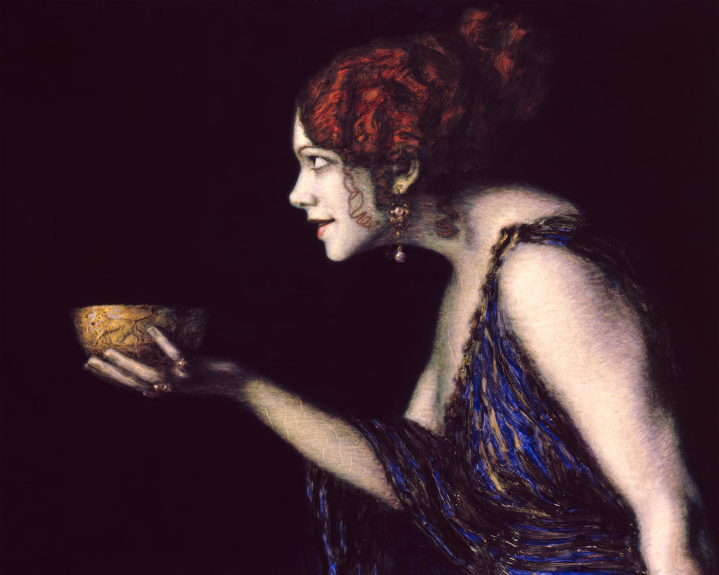 Art print of Tilla Durieux as Circe by Franz von Stuck, c. 1913
