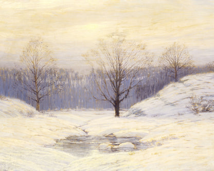 Art print of Morning Haze by Leonard Ochtman, 1909