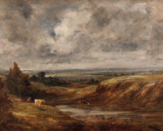Art print of Hampstead Heath by John Constable, c. 1825-1830