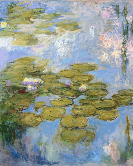 Art print of Water Lilies by Claude Monet, 1919
