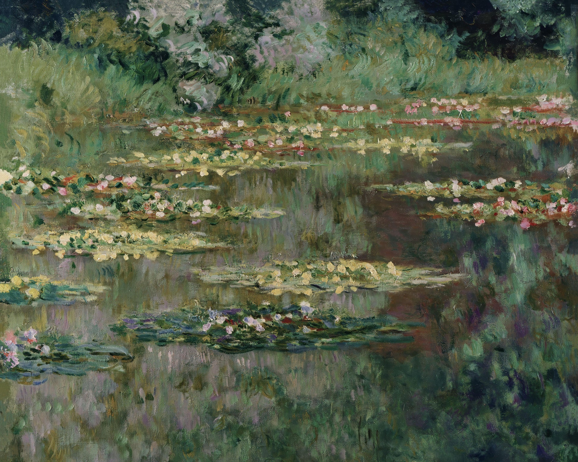 Art print of The Nymphea Pond by Claude Monet, 1904