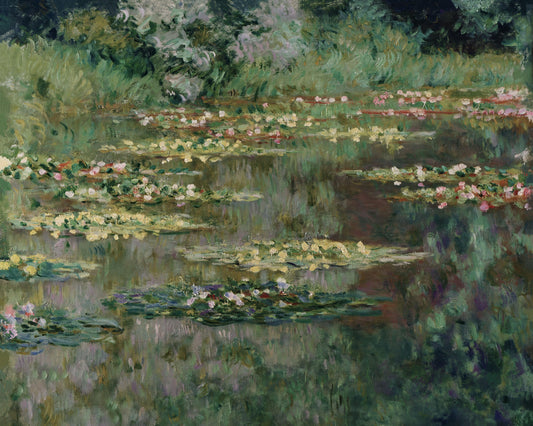 Art print of The Nymphea Pond by Claude Monet, 1904